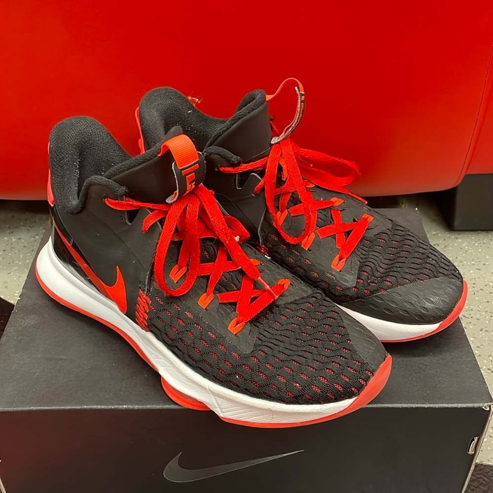 Black and Red Lebron witness 5